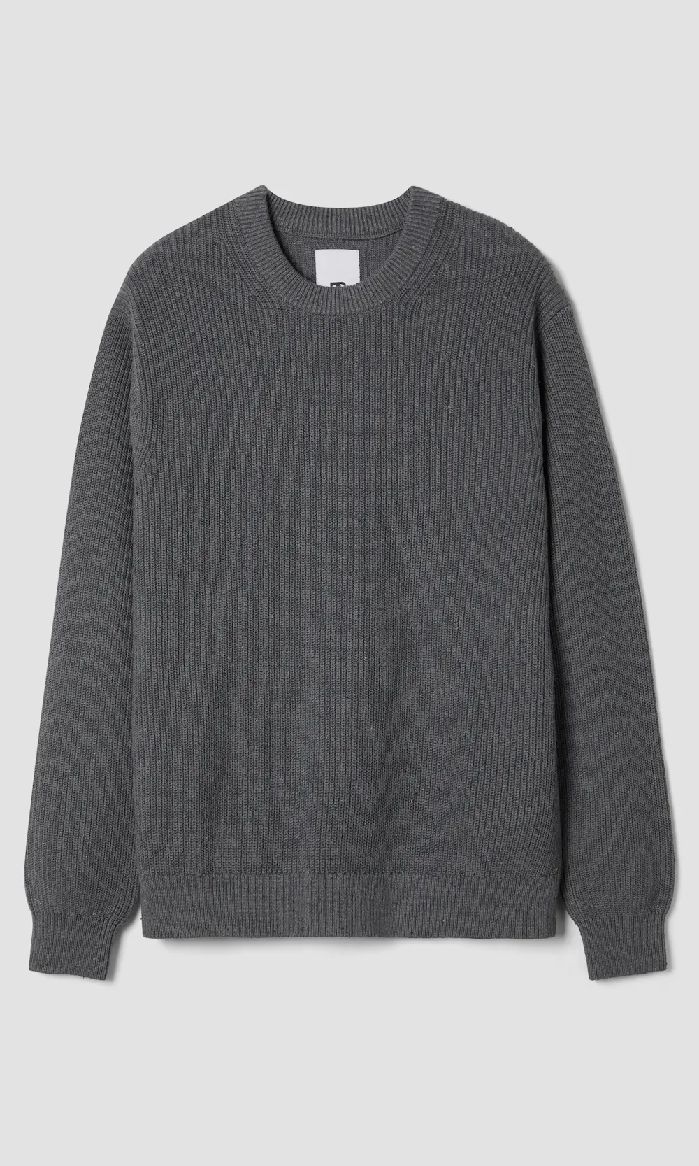 JUNKYARD Nepse Rib Knit Sweater Dark grey | Men | Junkyard