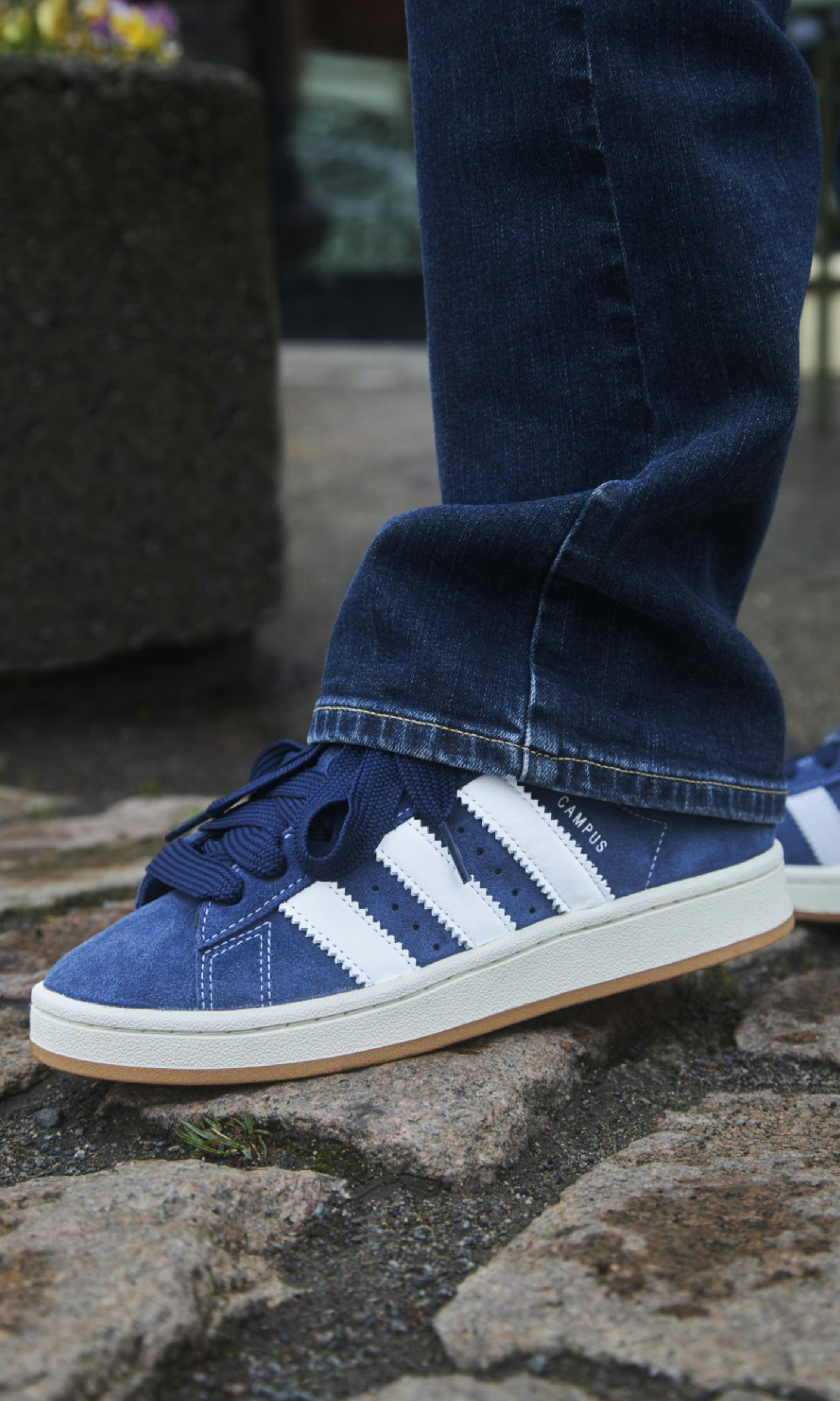 adidas gazelle silver green womens Adidas Campus 00s Grey “Rope Laces” White main image 0