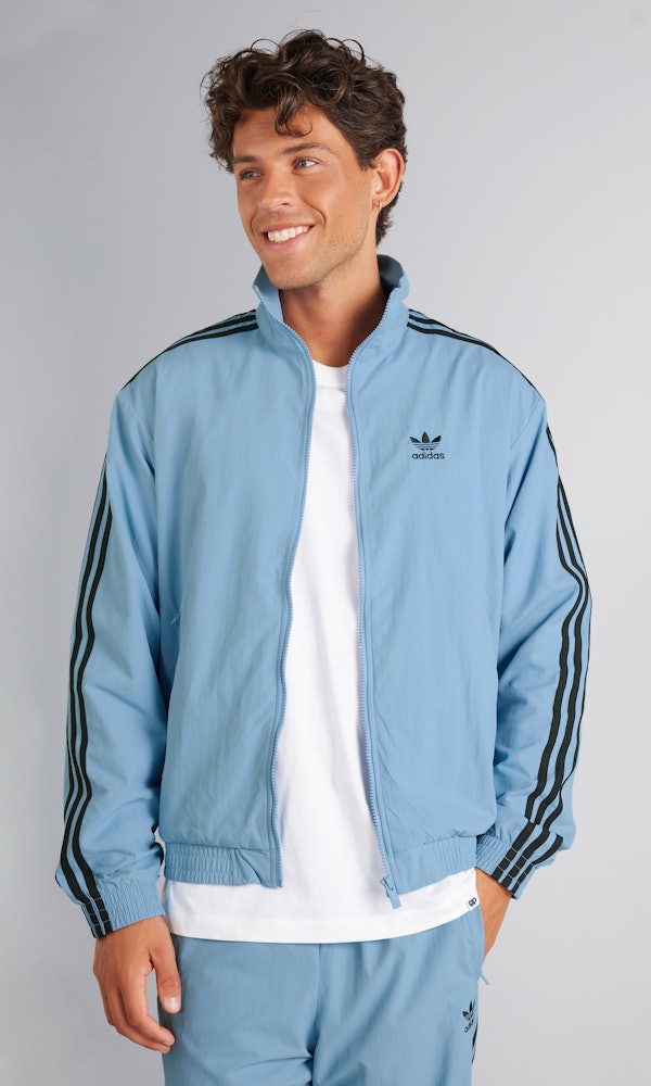 adidas Firebird Woven Track Jacket Blue Men Junkyard