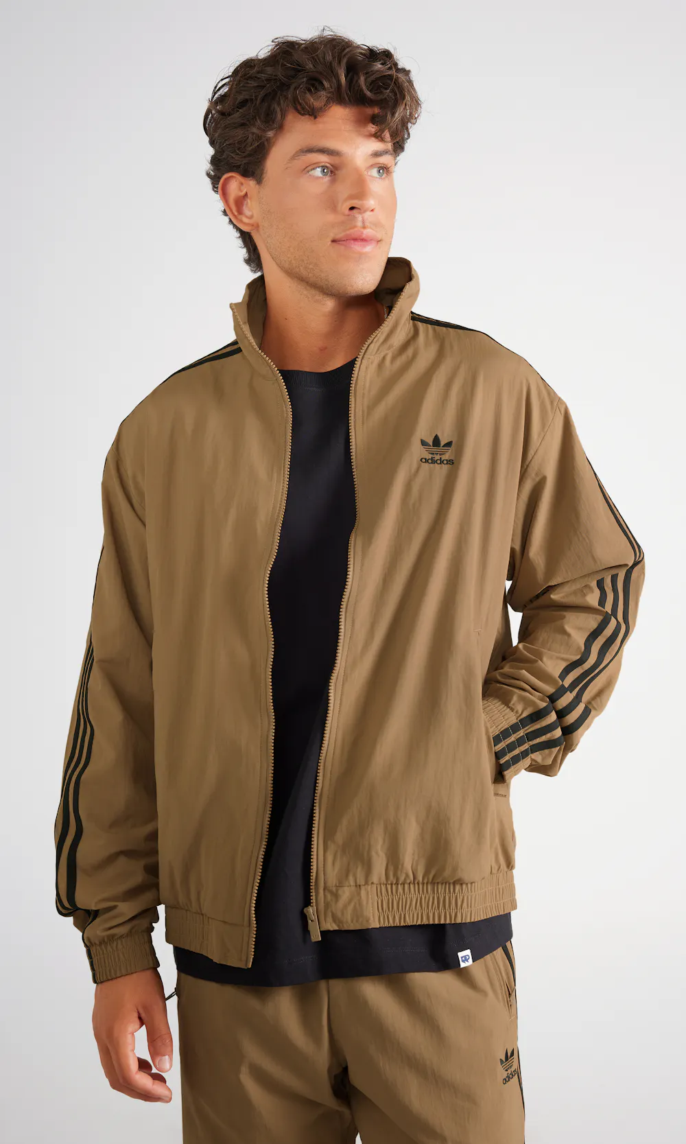 トップス 90s  track jacket fire bird brown adidas Woven Firebird Track Jacket Light brown | Men | Junkyard