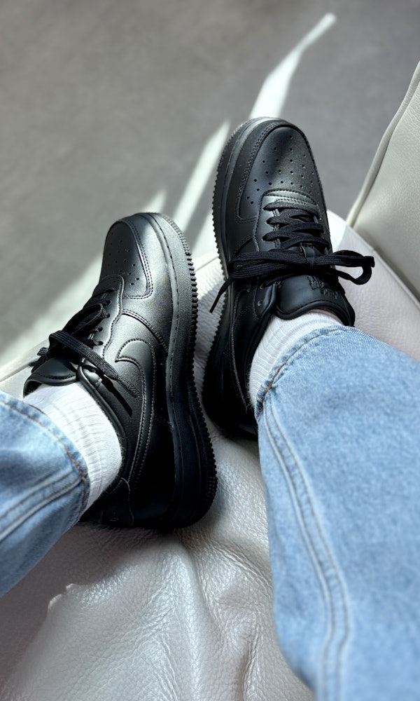 Nike Air Force ´07 Fresh Sneakers Black Unisex Junkyard