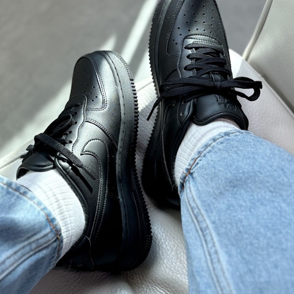 Nike Air Force ´07 Fresh Sneakers Black Unisex Junkyard