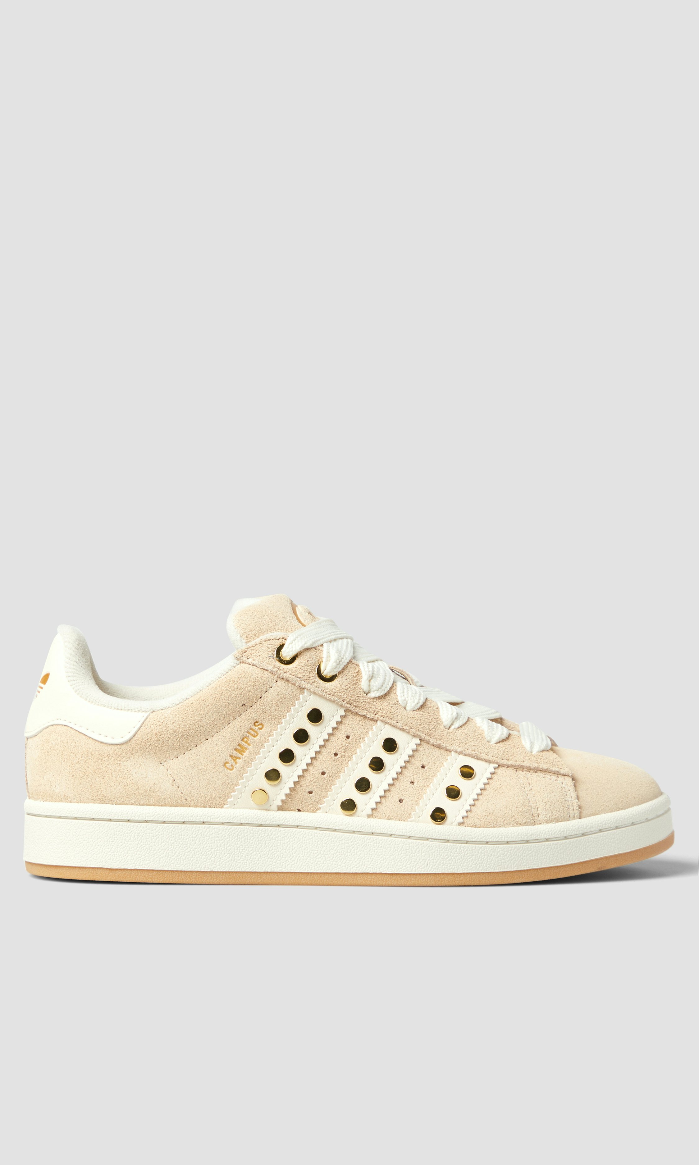 adidas gazelle silver green womens ADIDAS originals campus 2000 back cut out women's t-shirt beige main image 0