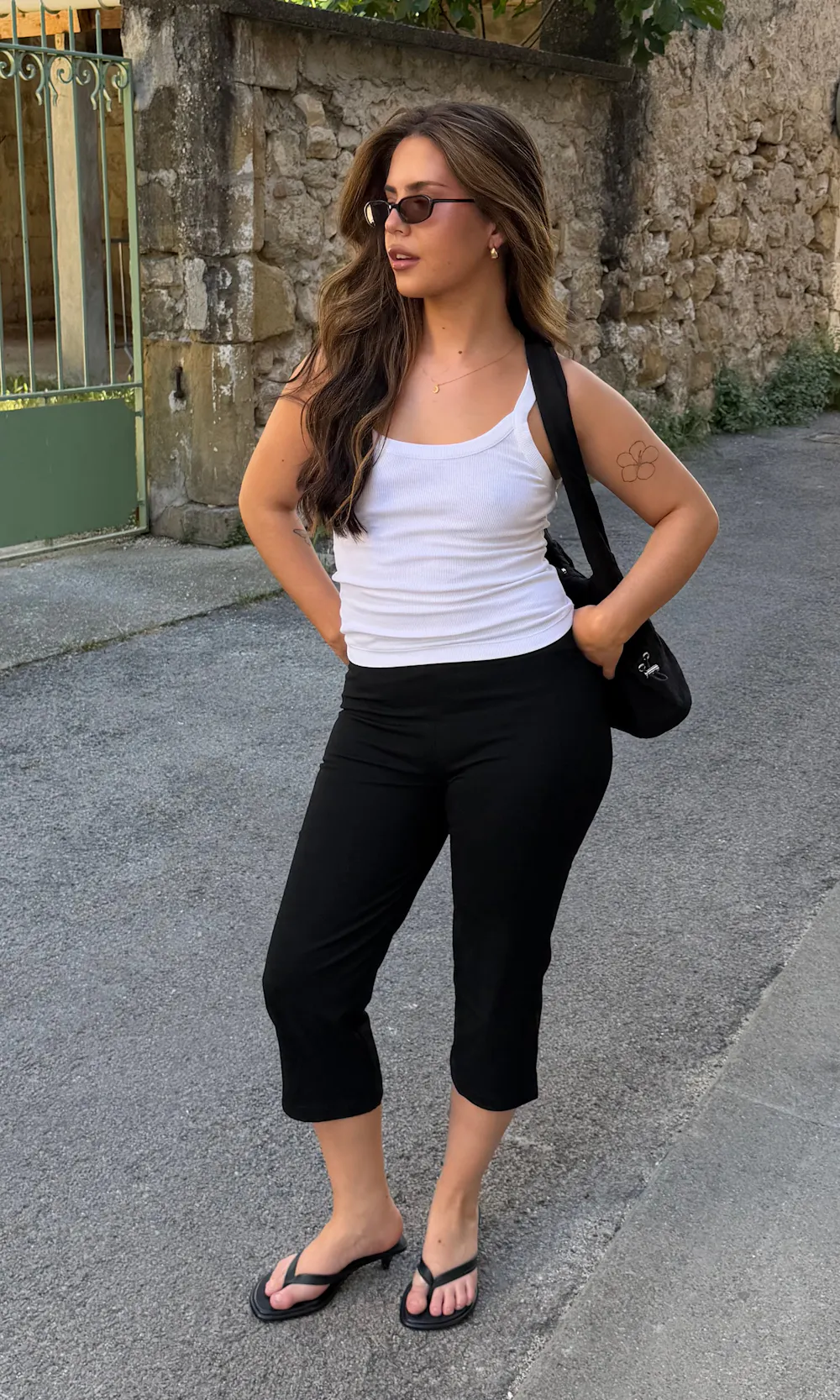 JUNKYARD Capri pants Black | Women | Junkyard
